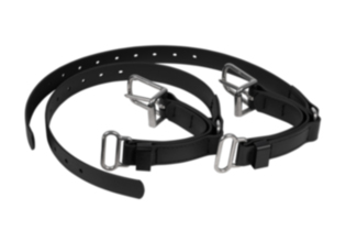 Mocowania do dyszułka BioThane 32 mm + podkładki( 2 szt.)