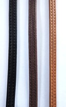 Pair Reins BioThane + soft leather+color Individual 