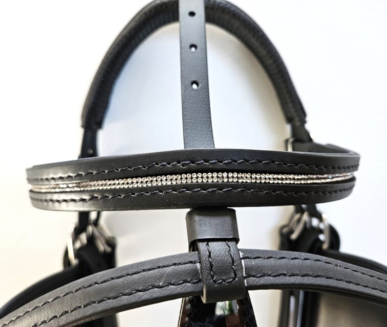 Naczółek BioThane cyrkonia mała 1 