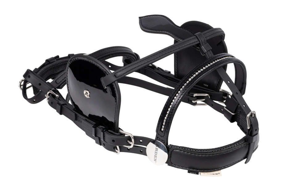 Naczółek BioThane cyrkonia duża 2 